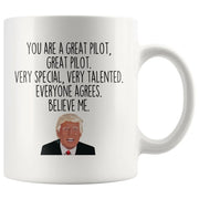 Funny Pilot Gift Pilot Trump Mug Gift for Pilot Pilot Gift Idea Funny Gag Gift for Women Coffee Mug Pilot Gift for Men Pilot Birthday
