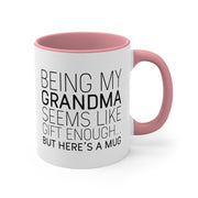 Grandma Gift from Granddaughter Grandma Christmas Best Grandma Present Funny Grandma Gift Gift for Grandma Birthday Grandma Coffee Mug