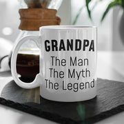 Grandpa Gifts Christmas Grandpa The Man The Myth The Legend Gifts for Grandpa Gift Idea Birthday Best Grandpa Ever Grandpa Coffee Mug