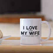Husband Gamer Gift Video Game Mug Christmas Gift for Men Gift for Husband Gaming Anniversary Gift Gaming Birthday Gift Gaming Coffee Mug