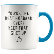 Husband Gift Anniversary Gift from Wife Husband Mug Husband Coffee Mug Best Husband Ever Hubby Gift Funny Husband Birthday Gift for Him