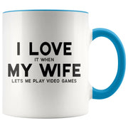 Husband Gifts Gift for Husband Video Games Gamer Husband Gamer Coffee Mug Video Game Birthday Anniversary Gift for Him Gift from Wife
