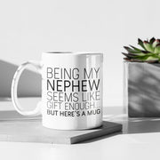 Nephew Gifts from Aunt Nephew Christmas Best Nephew Present Funny Nephew Gift Nephew Birthday Nephew Coffee Mug Gifts for Nephew