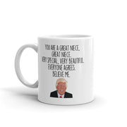 Niece gifts funny niece gift niece mug niece coffee mug niece gift idea niece birthday gift best niece mug best niece gift