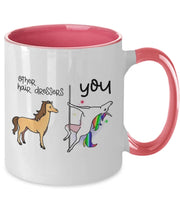 Other Hair dressers you Coffee mug Hair dresser gift idea Funny birthday gift ideas for hair dresser coffee mug unicorn pole dancer