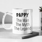 Pappy Gifts Christmas Pappy The Man The Myth The Legend Gifts for Pappy Gift Idea Birthday Best Pappy Ever Pappy Coffee Mug Fathers Day Gift