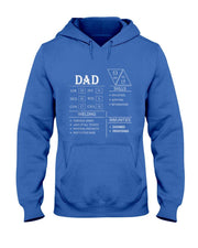 Roleplaying Dice Gamer Dragon Dad Stat Skills Wielding T-Shirt