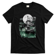 Womens Disney - The Nightmare Before Christmas Haunted Scene V-Neck T-Shirt