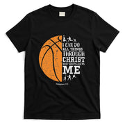 Christian Basketball Religious Gifts T-Shirt