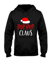 Pop Pop Claus Shirt Funny Christmas Pajamas PJs Grandpa Gift T-Shirt