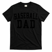Baseball Dad Birthday Classic Bold Font Baseball Daddy T-Shirt