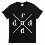 Funny Rad Dad Gift For Fathers Day Retro Style Art Cute Gift T-Shirt