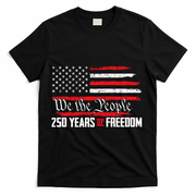 250 Anniversary Years Of Freedom USA T-Shirt - Black