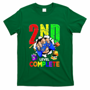 2Nd Grade Level Complete Graduation Last Day Of School T-Shirt - Green