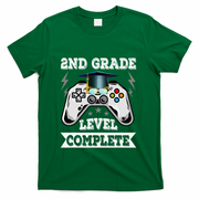 2nd Grade Level Complete Last Day Of School Graduation T-Shirt - Green