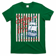 250 Years Of Freedom Spilling The Tea Since 1773 T-Shirt - Green