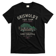 National Lampoons Christmas Vacation T-Shirt - Unisex-Adults Black Small Short Sleeve Crew
