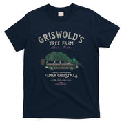 National Lampoons Christmas Vacation T-Shirt - Unisex-Adults Black Small Short Sleeve Crew