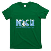 Winter NICU Nurse Xmas Snowman Neonatal Intensive Care Unit T-Shirt