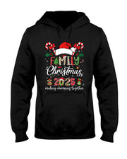Family Christmas 2025 Matching Squad Santa Elf Funny Xmas T-Shirt