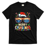 Merry Cruisemas 2025 Funny Christmas Santa Reindeer Cruise T-Shirt