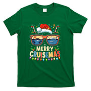 Merry Cruisemas 2025 Funny Christmas Santa Reindeer Cruise T-Shirt
