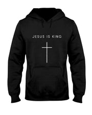 Jesus Is King Cross Minimalist Christian Religious Jesus T-Shirt