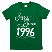 30th Birthday Sassy Since 1996 T-Shirt - Green