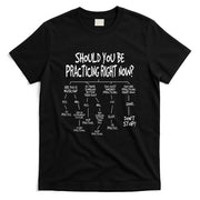 Music Practice Instrument Algorithm Funny Christmas Gift T-Shirt