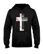 Philippians 413 Baseball Christian Cross Religious Verse T-Shirt