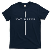 Waymaker Christian Women Cross Shape Faith T-Shirt