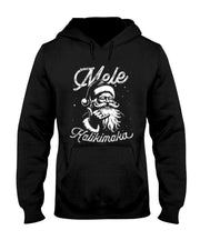 Retro Christmas Surf Mele Kalikimaka Santa Shaka Hawaii T-Shirt