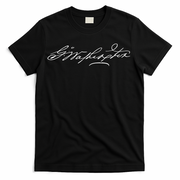George Washington Facsimile Signature T-Shirt