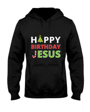 Happy Birthday Jesus Funny Christian Christmas T-Shirt