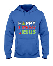 Happy Birthday Jesus Funny Christian Christmas T-Shirt
