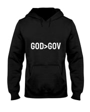 God Bigger Than Gov GOD Over GOV Christian T-Shirt