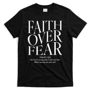 Faith Over Fear Christian T-Shirt