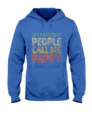 My Favorite People Call Me Pappy Shirt Funny Christmas Gift T-Shirt