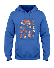 Retro 12 Days of NICU Nursing Christmas NICU Nurse Crew T-Shirt