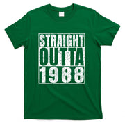 Straight Outta 1988 37 Years Old Gifts Vintage 37th Birthday T-Shirt