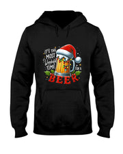 Santa Its the Most Wonderful Time for a Beer Christmas T-Shirt