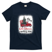 This Is My Christmas Movie Watching Shirt Vintage Red Truck T-Shirt