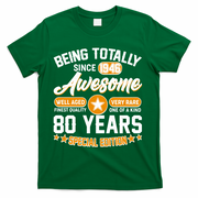 90th Birthday Being Totally Awesome Since 1936 Special Edition  T-Shirt - Green