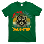 Awesome Like My Daughter Retro Funny Father's Day Dad  T-Shirt