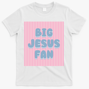 Big Jesus Fan T-Shirt - White