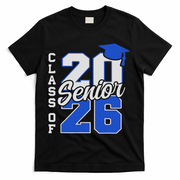Class Of 2026 Senior 2026 Back To School 2025 Graduation T-Shirt - Black