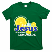 Life Gave Me Some Lemons Jesus Lemonade Christian Quote T-Shirt - Green