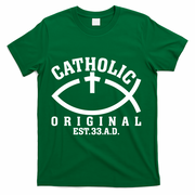 Original Catholic Church God Jesus Christ T-Shirt - Green