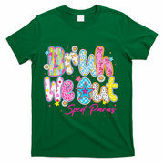 Preppy Bruh We Out Sped Paras Last Day Of School Summer T-Shirt - Green