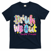 Preppy Bruh We Out Assistant Principals Last Day Of School T-Shirt - Navy